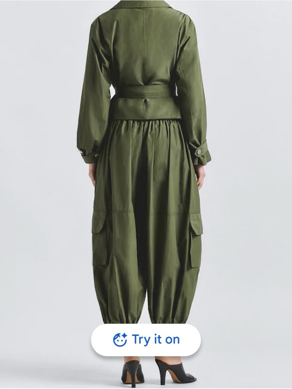 Derek Lam 10 Crosby Tasmin Balloon Cargo Pants - Picture 6 of 6